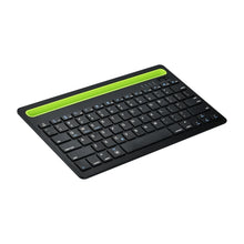 Load image into Gallery viewer, B908 Ultra-slim 78 Keys Bluetooth Wireless Keyboard with Concave Mobile Phone Holder