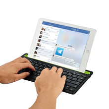 Load image into Gallery viewer, B908 Ultra-slim 78 Keys Bluetooth Wireless Keyboard with Concave Mobile Phone Holder