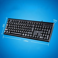 Load image into Gallery viewer, ZGB Q9 104 Keys USB Wired Grid Texture General Gaming Office Keyboard