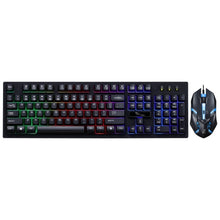 Load image into Gallery viewer, ZGB G20 1600 DPI Professional Wired Glowing Mechanical Feel Suspension Keyboard + Optical Mouse Kit for Laptop, PC