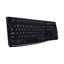 Load image into Gallery viewer, Logitech K120 USB Waterproof Splash Wired Keyboard for Desktop Computers / Laptops, Logitech K120