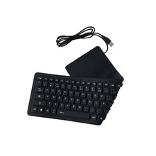 Load image into Gallery viewer, 103 Key French USB Wired Silicone Waterproof Keyboard Desktop Notebook Keyboard, Cable Length: 1.5m