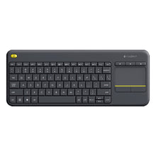 Load image into Gallery viewer, Logitech K400 Plus 2.4GHz Wireless Touch Control Keyboard, Wireless Range: 10m, Logitech K400 Plus