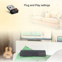 Load image into Gallery viewer, Logitech K400 Plus 2.4GHz Wireless Touch Control Keyboard, Wireless Range: 10m, Logitech K400 Plus