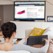 Load image into Gallery viewer, Logitech K400 Plus 2.4GHz Wireless Touch Control Keyboard, Wireless Range: 10m, Logitech K400 Plus