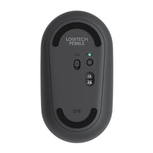 Load image into Gallery viewer, Logitech Pebble Cobblestone Shape Thin 3-keys 1000DPI Mute Wireless Bluetooth Optical Mouse, Wireless Range: 10m