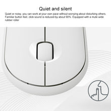 Load image into Gallery viewer, Logitech Pebble Cobblestone Shape Thin 3-keys 1000DPI Mute Wireless Bluetooth Optical Mouse, Wireless Range: 10m