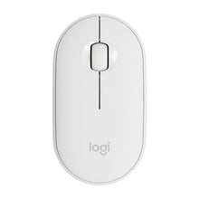 Load image into Gallery viewer, Logitech Pebble Cobblestone Shape Thin 3-keys 1000DPI Mute Wireless Bluetooth Optical Mouse, Wireless Range: 10m