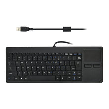 Load image into Gallery viewer, MC-818 82 Keys Touch-pad Ultra-thin Wired Computer Keyboard