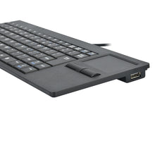 Load image into Gallery viewer, MC-818 82 Keys Touch-pad Ultra-thin Wired Computer Keyboard