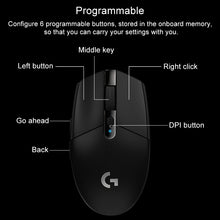 Load image into Gallery viewer, Logitech G304 LIGHTSPEED 12000 DPI 6 Programmable Buttons HERO Sensor Wireless Gaming Mouse