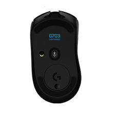 Load image into Gallery viewer, Logitech G703 LIGHTSPEED 16000 DPI 6 Programmable Buttons HERO 16K Sensor RGB Backlight Wireless Optical Gaming Mouse