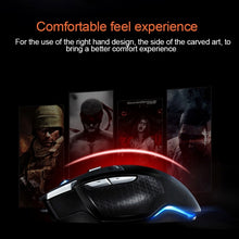 Load image into Gallery viewer, AULA Series SoulKiller II Colourful Light 7D Optical Competitive USB Wired Game Mouse, Maximum Resolution of 3500 DPI, SoulKiller II(B)