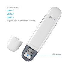 Load image into Gallery viewer, Doosl DSIT007 2.4GHz Rechargeable Powerpoint Presentation Wireless Cliker Remote Control Pen, Control Distance: 10m(White), DSIT007
