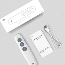 Load image into Gallery viewer, Doosl DSIT007 2.4GHz Rechargeable Powerpoint Presentation Wireless Cliker Remote Control Pen, Control Distance: 10m(White), DSIT007