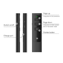 Load image into Gallery viewer, Doosl DSIT013 2.4GHz Rechargeable PowerPoint Presentation Remote Control Multi-functional Laser Pointer for PowerPoint / Keynote / Prezi, Control Distance: 100m