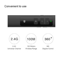 Load image into Gallery viewer, Doosl DSIT013 2.4GHz Rechargeable PowerPoint Presentation Remote Control Multi-functional Laser Pointer for PowerPoint / Keynote / Prezi, Control Distance: 100m