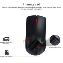 Load image into Gallery viewer, Lenovo M120 Pro Fashion Office Red Dot Wireless Mouse, M120 Pro Wireless Mouse
