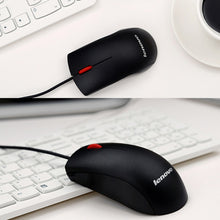 Load image into Gallery viewer, Lenovo M120 Pro Fashion Office Red Dot Wired Mouse, M120 Pro Wired Mouse