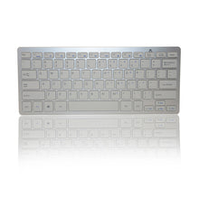 Load image into Gallery viewer, KM-808 2.4GHz Wireless Multimedia Keyboard + Wireless Optical Pen Mouse with USB Receiver Set for Computer PC Laptop, Random Pen Mouse Color Delivery, KM-808 Keyboard + Pen Mouse (White), KM-808 Keyboard + Pen Mouse (Black)