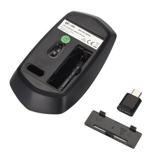 Load image into Gallery viewer, MCSaite MC-369AG USB-C / Type-C 1600DPI Three-speed Adjustable 4-button Wireless Optical Mouse