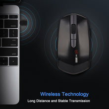 Load image into Gallery viewer, MCSaite MC-369AG USB-C / Type-C 1600DPI Three-speed Adjustable 4-button Wireless Optical Mouse