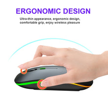 Load image into Gallery viewer, HXSJ M40 4 Key 2.4G Colorful Wireless Silent Mouse