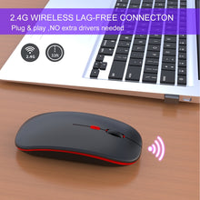 Load image into Gallery viewer, HXSJ M40 4 Key 2.4G Colorful Wireless Silent Mouse