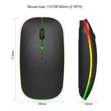 Load image into Gallery viewer, HXSJ M40 4 Key 2.4G Colorful Wireless Silent Mouse