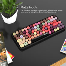 Load image into Gallery viewer, Ajazz 308I Tablet Mobile Phone Computer Household Office Wireless Keyboard, Black, Pink, Green, White