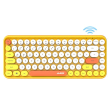 Load image into Gallery viewer, Ajazz 308I 84 Keys Tablet Mobile Phone Computer Household Office Bluetooth Keyboard, Grey, Yellow