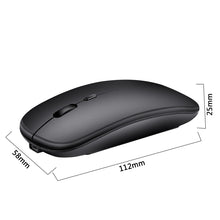 Load image into Gallery viewer, HXSJ M80 2.4GHz Wireless 1600DPI Three-speed Adjustable Optical Mute Mouse, Gold, Rose Gold, Silver, White, Black, Grey