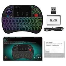 Load image into Gallery viewer, 2.5 inch Touchpad Combo with Backlight(Black), Rii X8