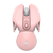 Load image into Gallery viewer, HXSJ T37 2.4GHz 1600dpi 3-modes Adjustable Wireless Mute Mouse, T37 Black, T37 Pink
