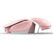 Load image into Gallery viewer, HXSJ T37 2.4GHz 1600dpi 3-modes Adjustable Wireless Mute Mouse, T37 Black, T37 Pink