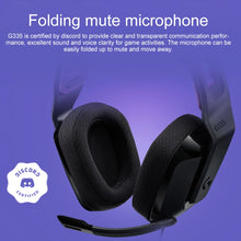 Load image into Gallery viewer, Logitech G335 Foldable Wired Gaming Headset with Microphone