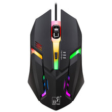 Load image into Gallery viewer, Chasing Leopard K2 USB LED Backlight 1600DPI Three-speed Adjustable Wired Optical Gaming Mouse, Length: 1.3m, K2