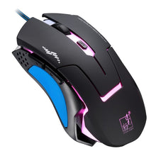 Load image into Gallery viewer, Chasing Leopard T7 USB 6-keys 2400DPI Three-speed Adjustable Backlight Wired Optical Gaming Mouse Built-in Counter Weight, Length: 1.8m, T7