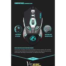 Load image into Gallery viewer, iMICE V5 USB 7 Buttons 4000 DPI Wired Optical Colorful Backlight Gaming Mouse for Computer PC Laptop, V5  (White), V5  (Black)