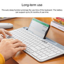 Load image into Gallery viewer, Logitech K580 Dual Modes Thin and Light Multi-device Wireless Keyboard with Phone Holder
