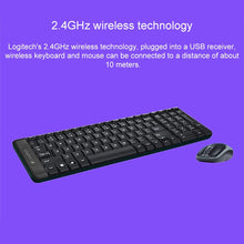 Load image into Gallery viewer, Logitech MK220 Wireless Keyboard and Mouse Set