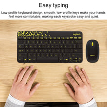 Load image into Gallery viewer, Logitech MK240 Nano Wireless Keyboard and Mouse Set