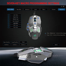 Load image into Gallery viewer, HXSJ J200 7 Keys Programmable Wired E-sports Mechanical Mouse with Light