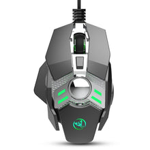 Load image into Gallery viewer, HXSJ J200 7 Keys Programmable Wired E-sports Mechanical Mouse with Light