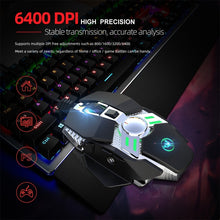 Load image into Gallery viewer, HXSJ J200 7 Keys Programmable Wired E-sports Mechanical Mouse with Light
