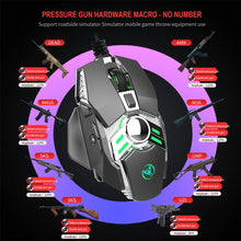 Load image into Gallery viewer, HXSJ J200 7 Keys Programmable Wired E-sports Mechanical Mouse with Light