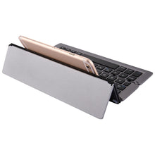 Load image into Gallery viewer, F18 Ultra-slim Rechargeable Foldable 58 Keys Bluetooth Wireless Keyboard with Holder