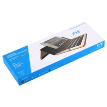 Load image into Gallery viewer, F18 Ultra-slim Rechargeable Foldable 58 Keys Bluetooth Wireless Keyboard with Holder