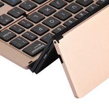 Load image into Gallery viewer, F18 Ultra-slim Rechargeable Foldable 58 Keys Bluetooth Wireless Keyboard with Holder