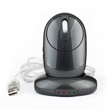 Load image into Gallery viewer, MZ-012 2.4G 1200 DPI Wireless Rechargeable Optical Mouse with 3 Ports USB HUB / Charging Dock
